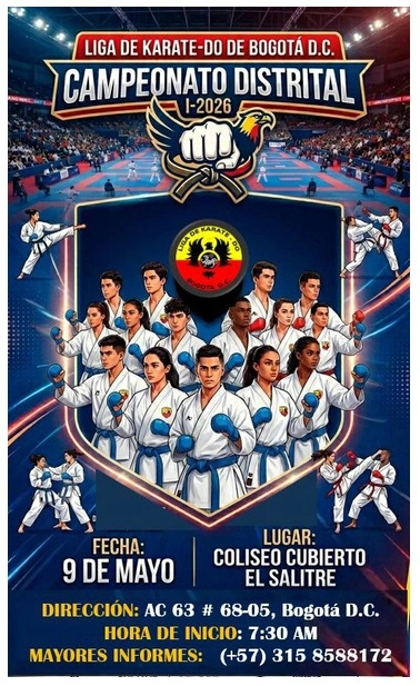 Campeonato Distrital I-2026 de Karate-Do
